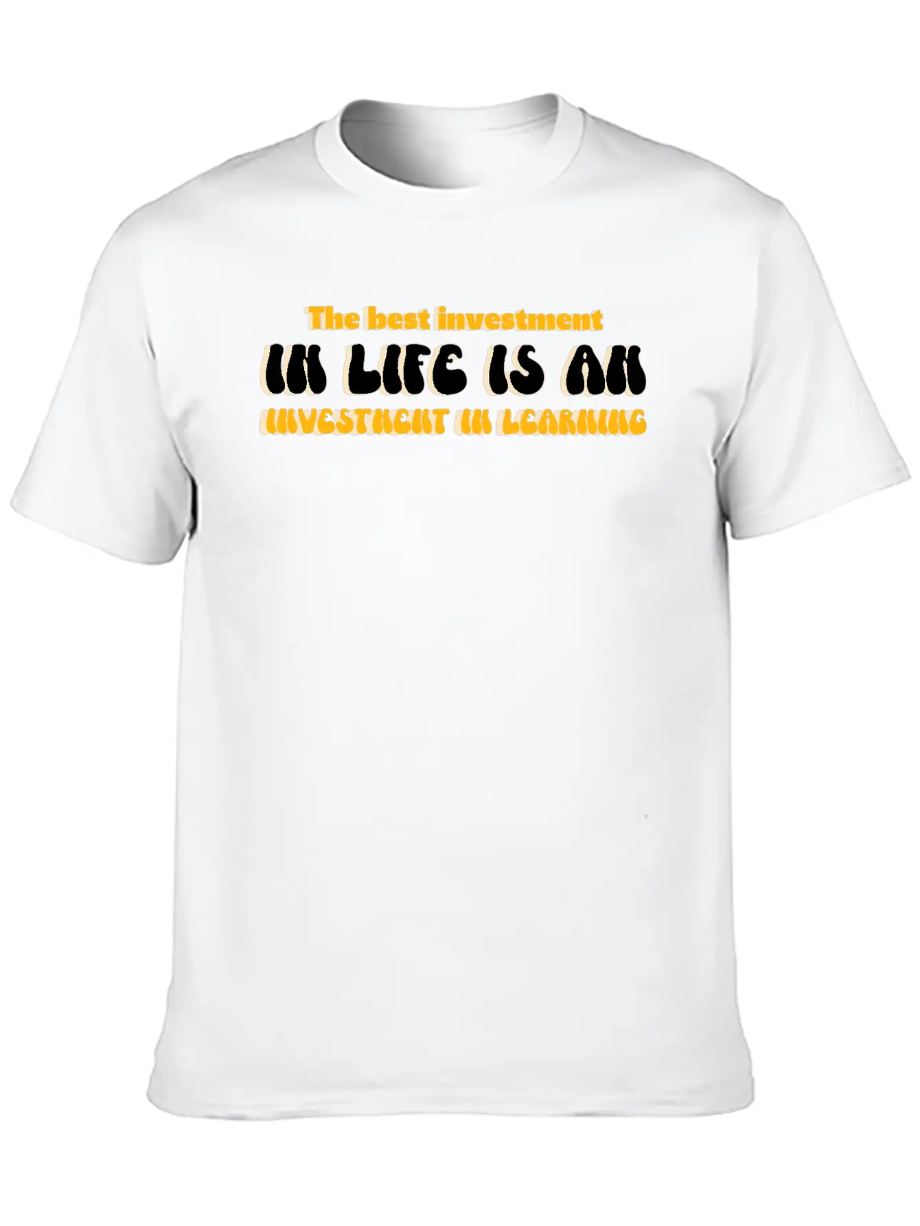 Learning Self T-shirt Essential Cotton Tee For Daily Outfits – Unisex Style