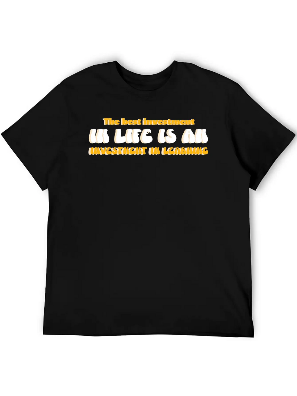 Learning Self T-shirt Essential Cotton Tee For Daily Outfits – Unisex Style