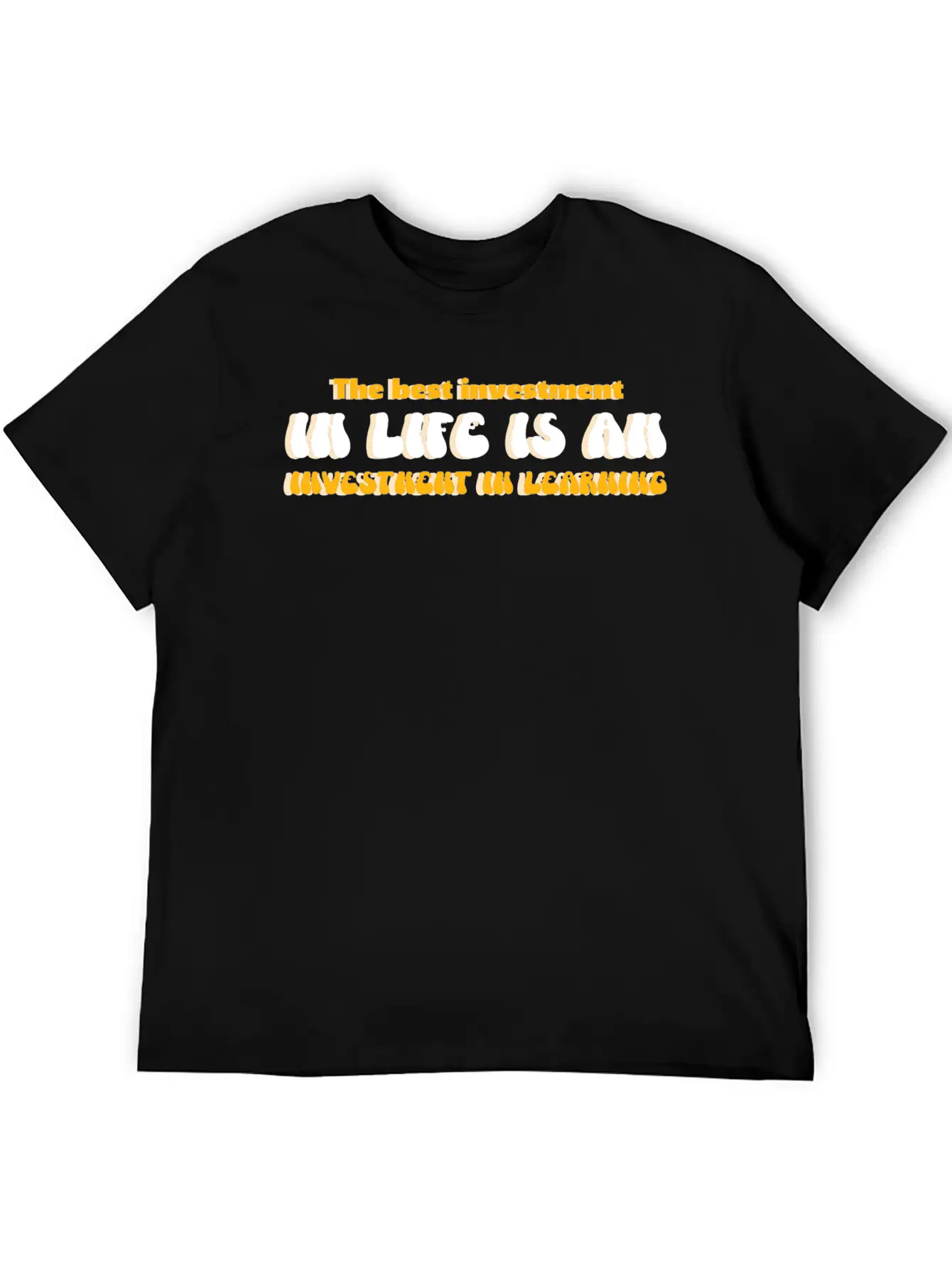 Learning Self T-shirt Essential Cotton Tee For Daily Outfits – Unisex Style