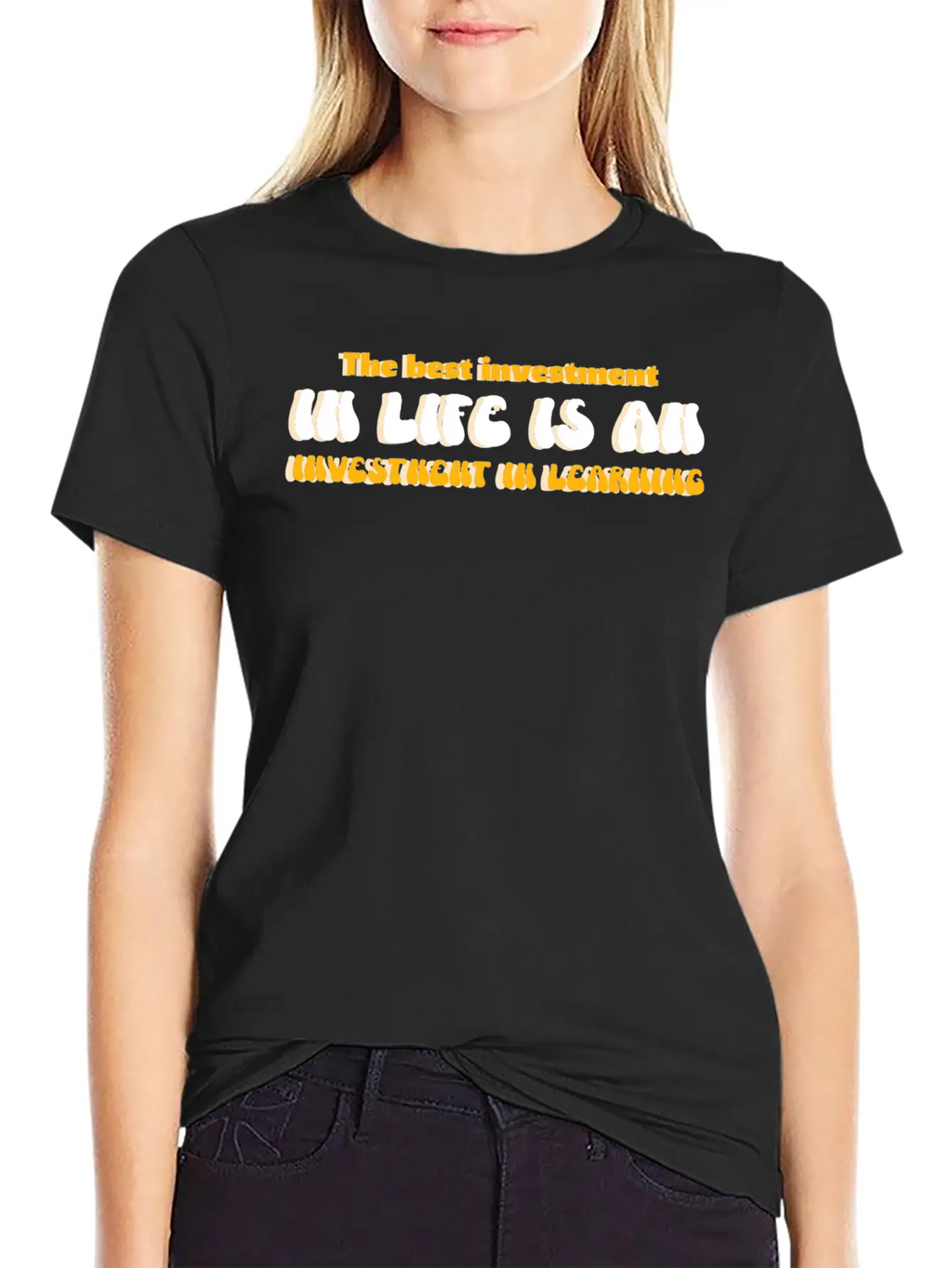 Learning Self T-shirt Essential Cotton Tee For Daily Outfits – Unisex Style