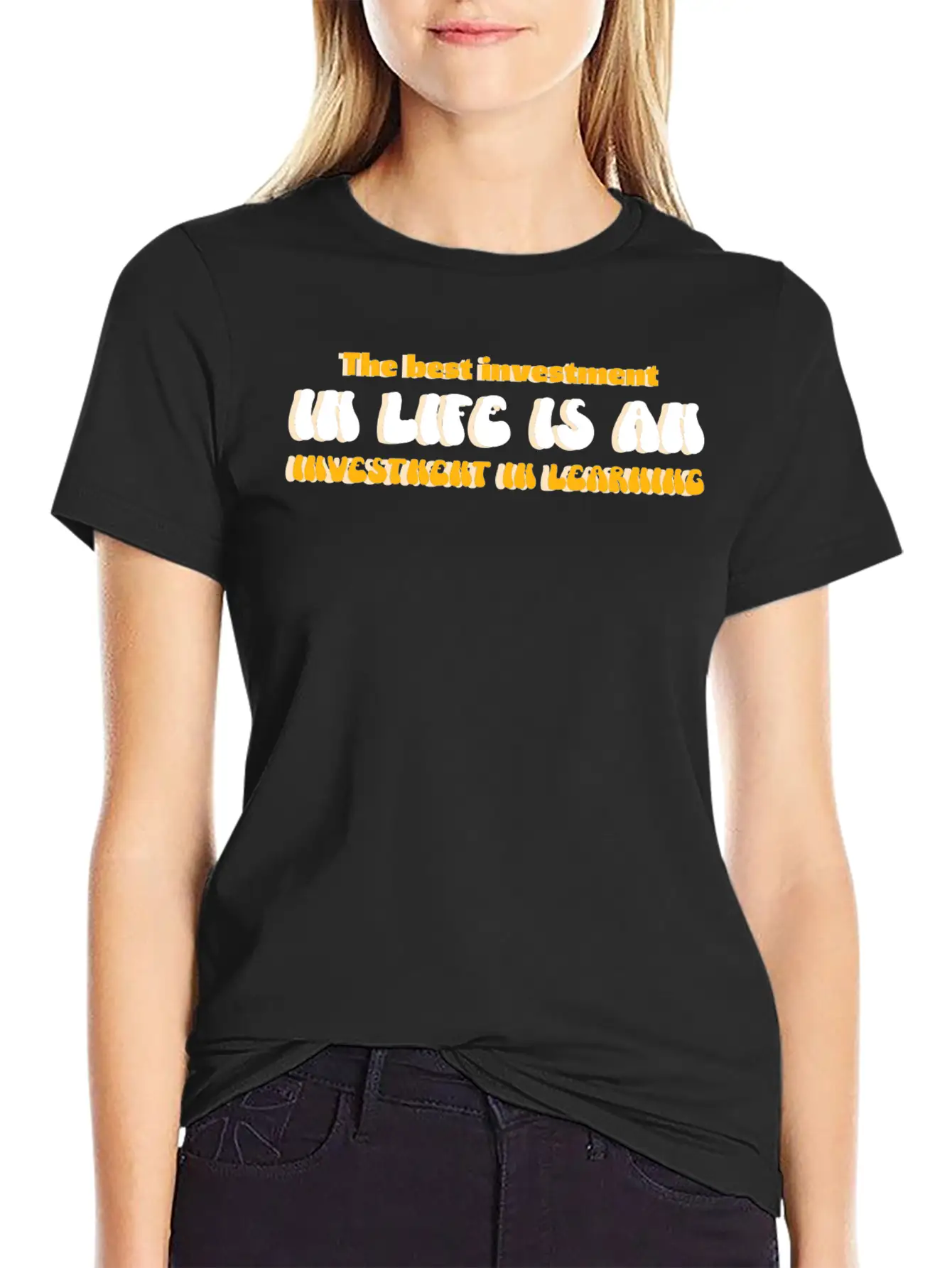 Learning Self T-shirt Essential Cotton Tee For Daily Outfits – Unisex Style