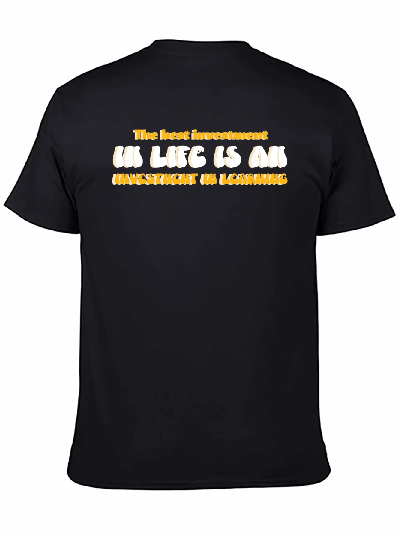Learning Self T-shirt Essential Cotton Tee For Daily Outfits – Unisex Style