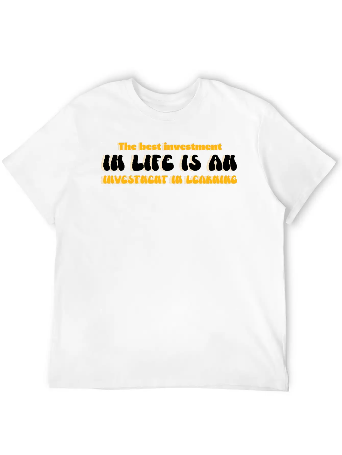 Learning Self T-shirt Essential Cotton Tee For Daily Outfits – Unisex Style