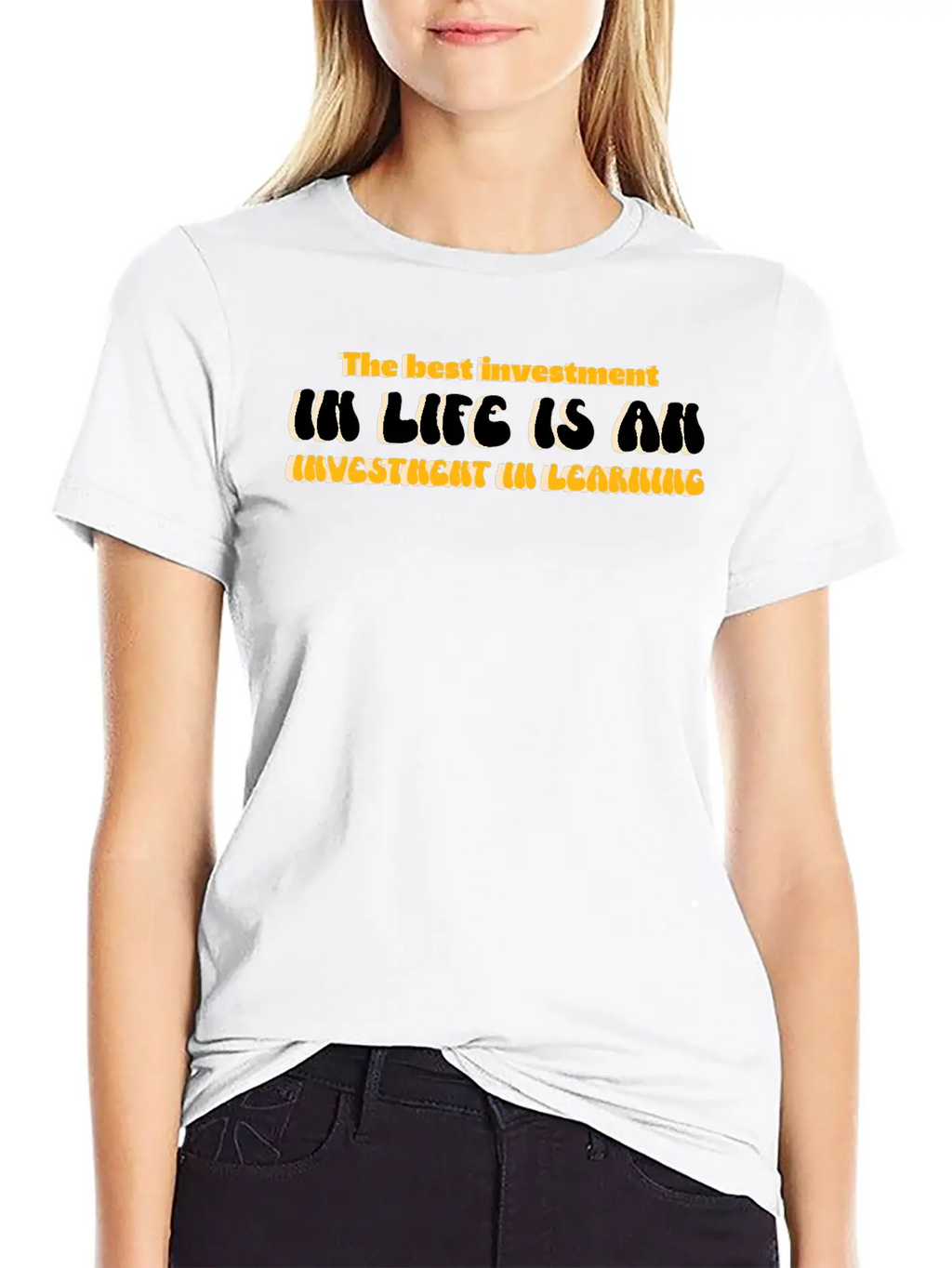 Learning Self T-shirt Essential Cotton Tee For Daily Outfits – Unisex Style