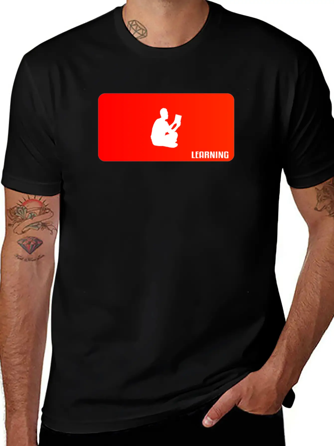 Learning Unisex Casual T-Shirt – Clean Design For Daily Comfort