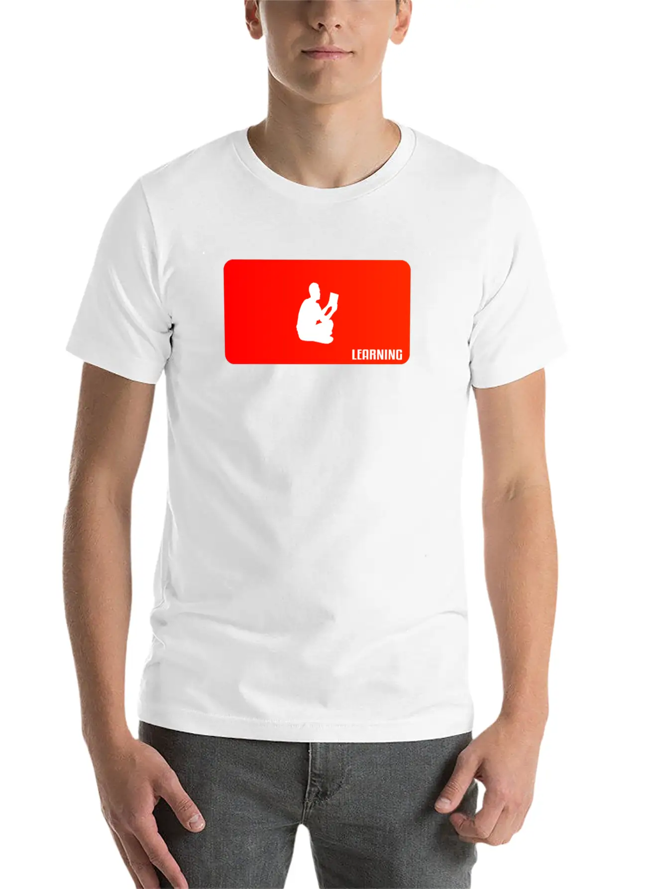 Learning Unisex Casual T-Shirt – Clean Design For Daily Comfort