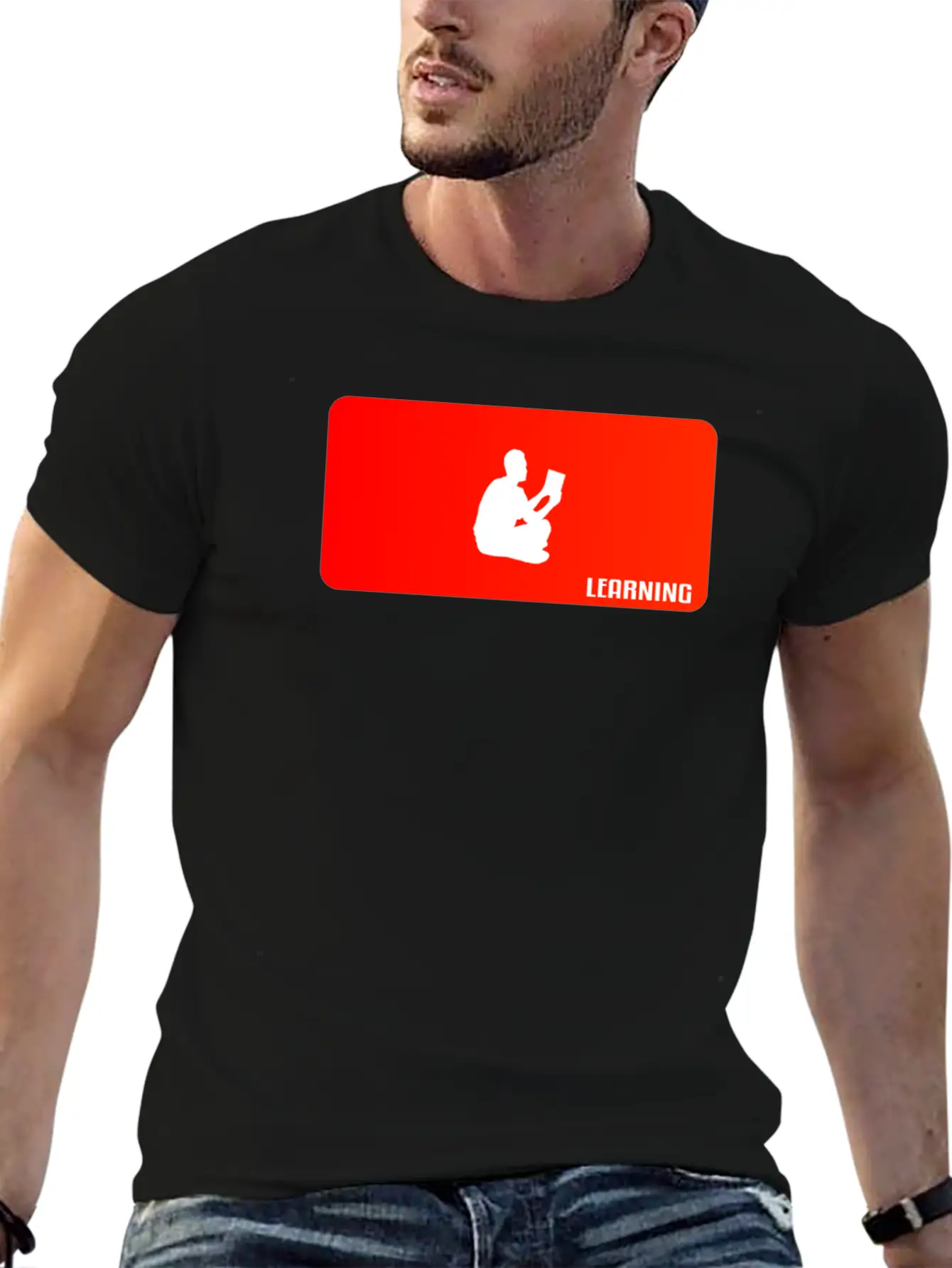 Learning Unisex Casual T-Shirt – Clean Design For Daily Comfort