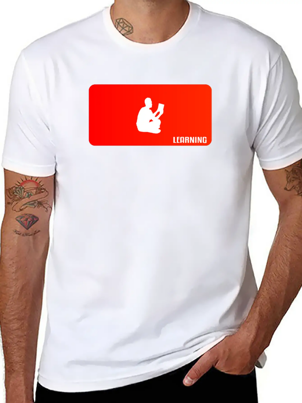 Learning Unisex Casual T-Shirt – Clean Design For Daily Comfort