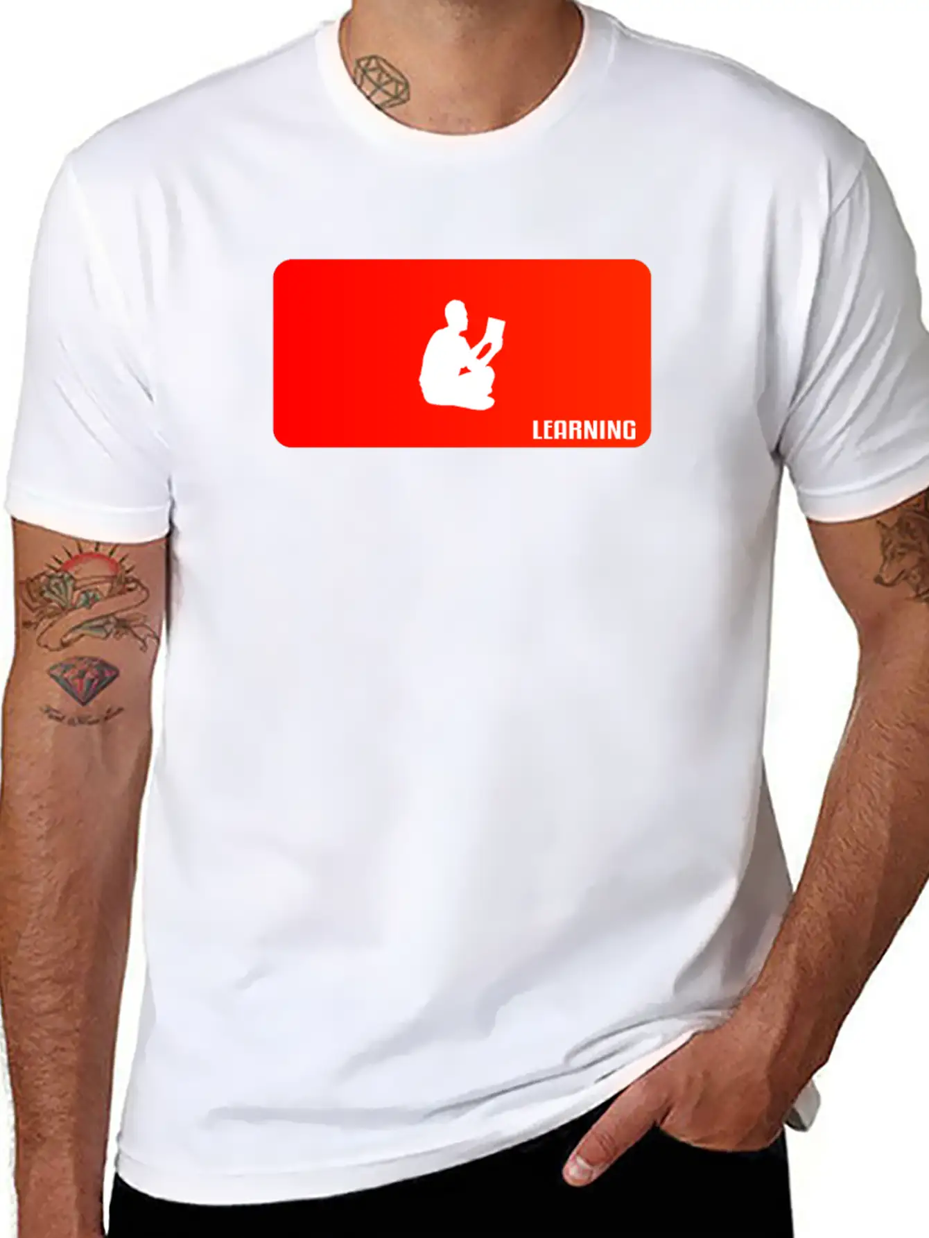 Learning Unisex Casual T-Shirt – Clean Design For Daily Comfort