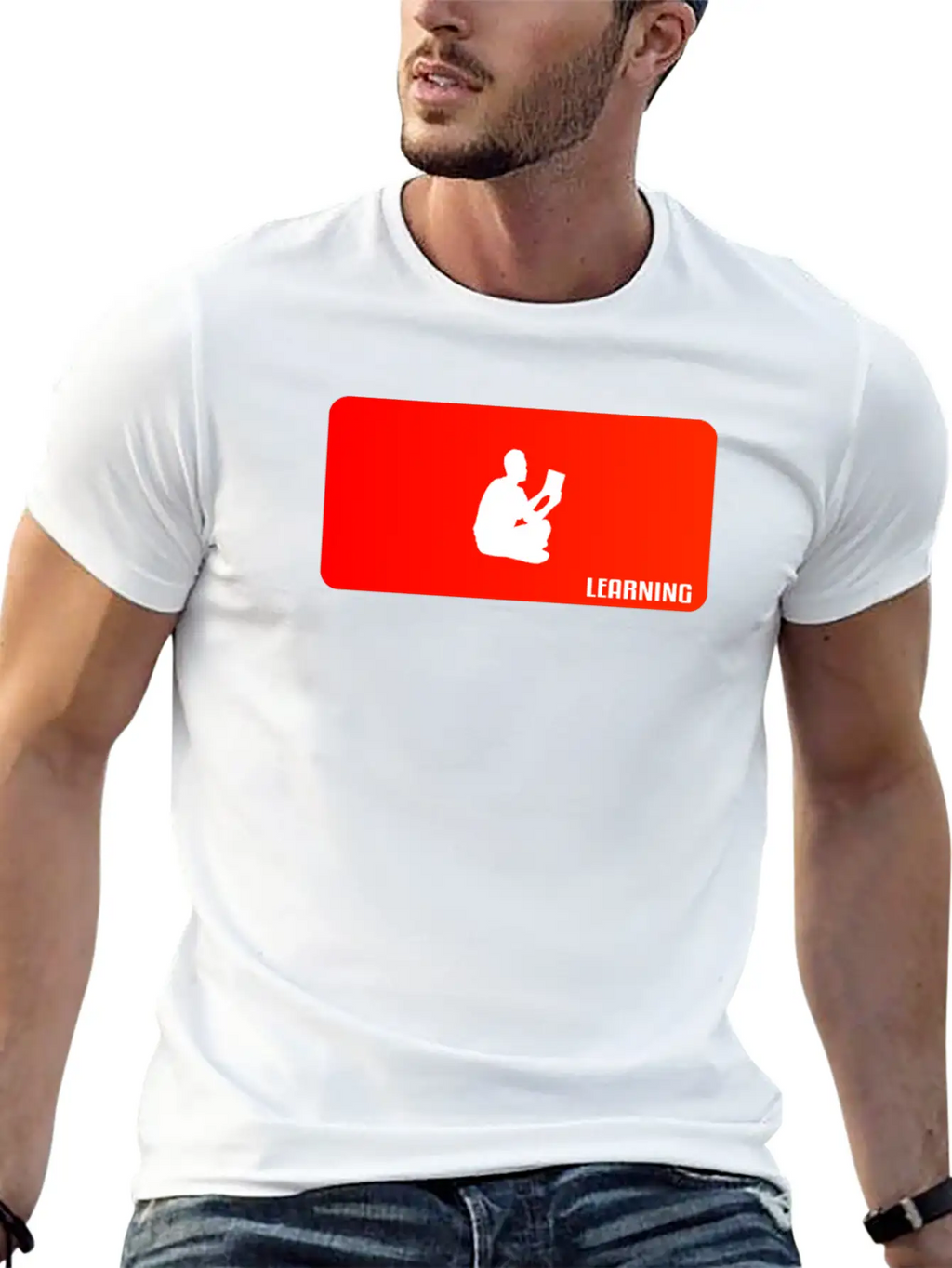 Learning Unisex Casual T-Shirt – Clean Design For Daily Comfort