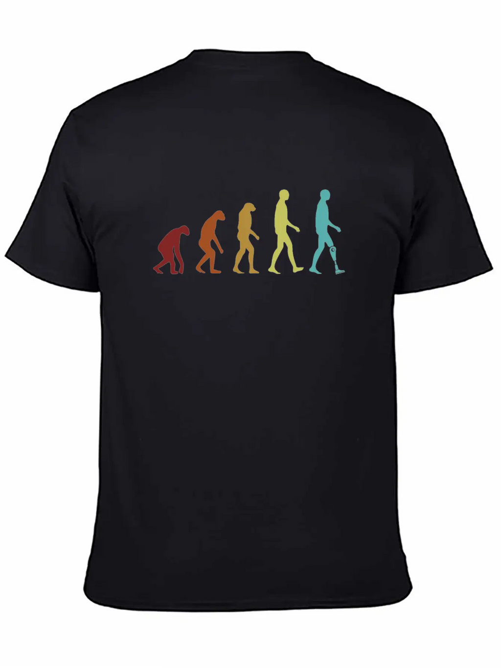 Leg Prosthesis Evolution Prosthesis Foot User Leg Unisex Casual T-Shirt – Clean Design For Daily Comfort