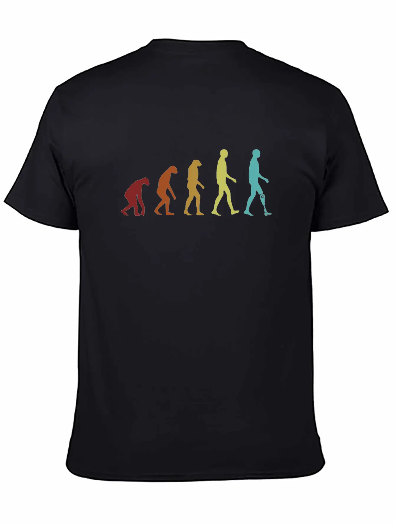 Leg Prosthesis Evolution Prosthesis Foot User Leg Unisex Casual T-Shirt – Clean Design For Daily Comfort