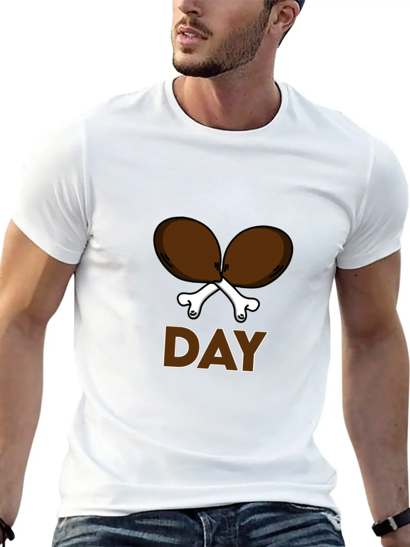Leg Workout Gym - Leg Workout Day Unisex Short Sleeve Soft Cotton T-Shirt – Casual Everyday Wear