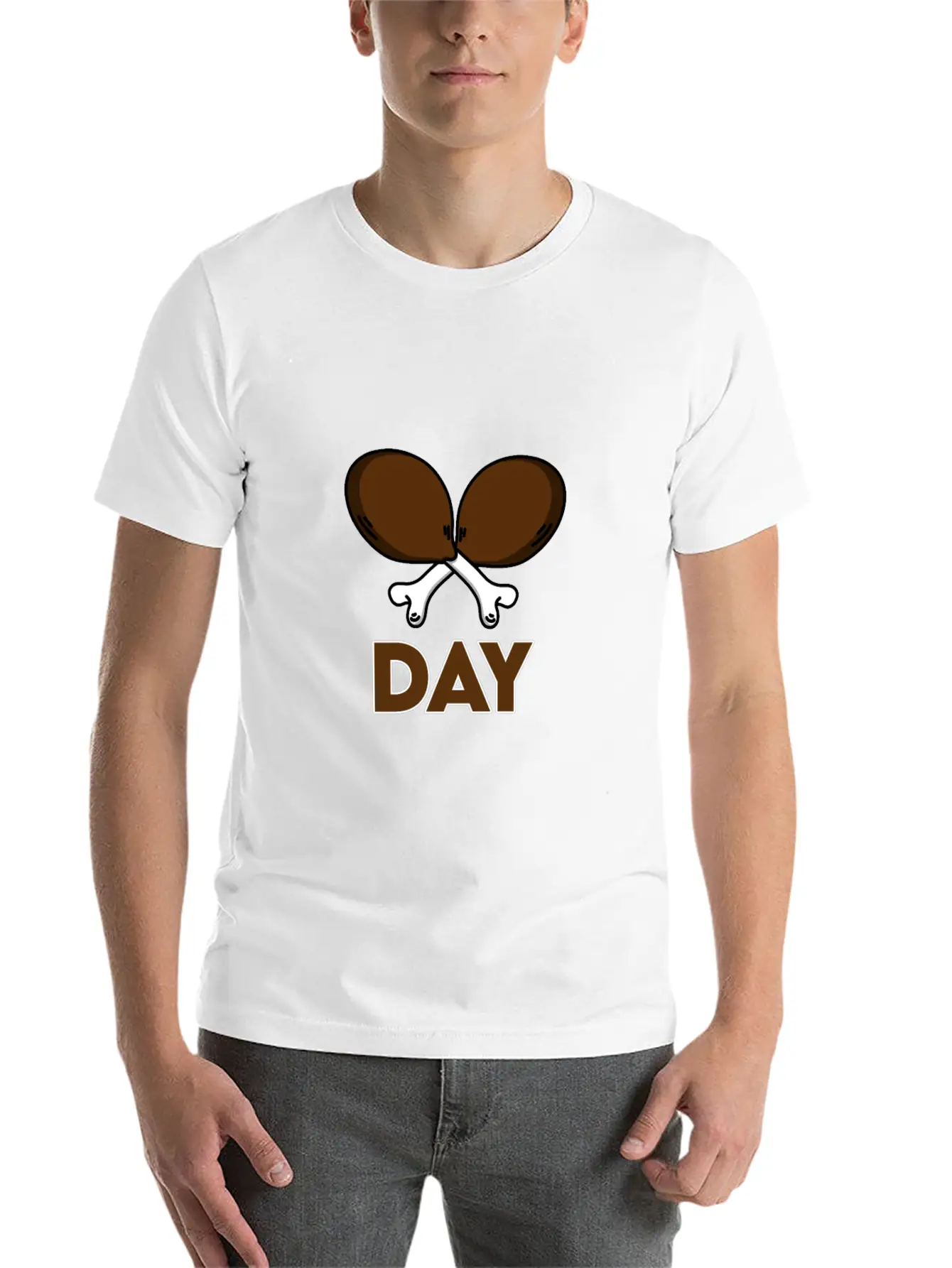 Leg Workout Gym - Leg Workout Day Unisex Short Sleeve Soft Cotton T-Shirt – Casual Everyday Wear