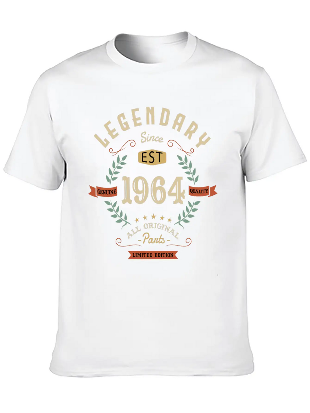 Legendary Since 1964 Limited Edition Unisex Casual T-Shirt – Clean Design For Daily Comfort