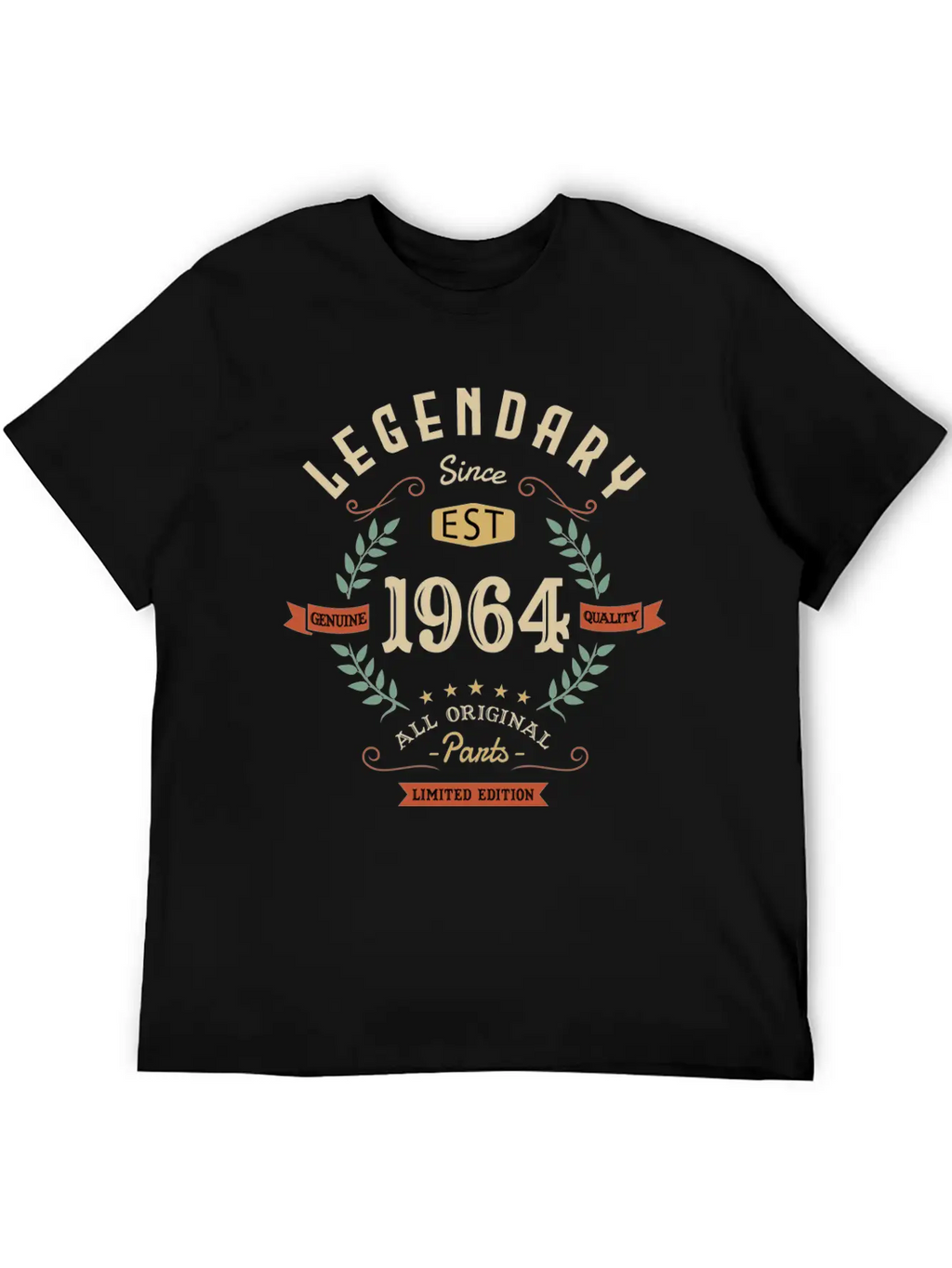 Legendary Since 1964 Limited Edition Unisex Casual T-Shirt – Clean Design For Daily Comfort