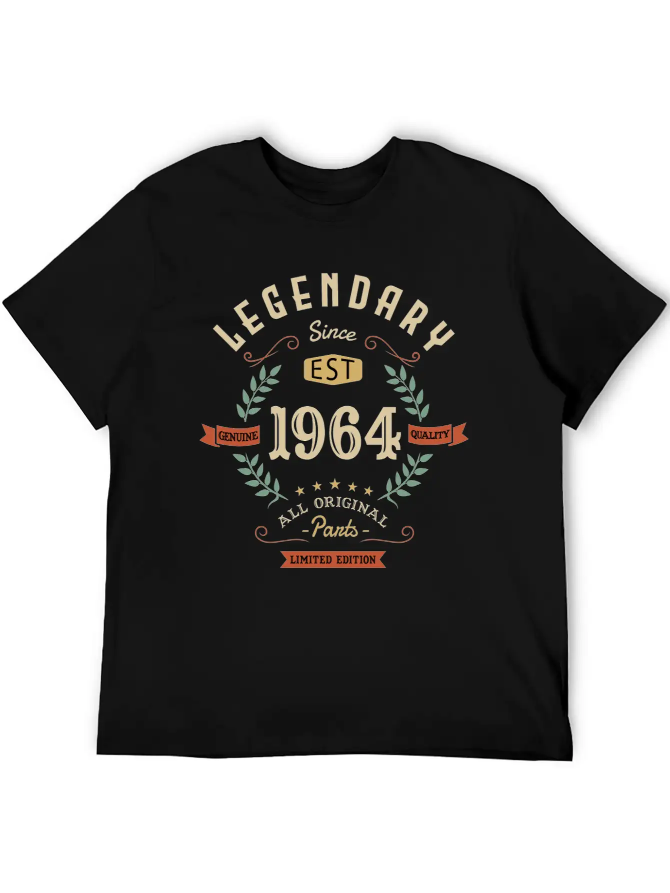 Legendary Since 1964 Limited Edition Unisex Casual T-Shirt – Clean Design For Daily Comfort