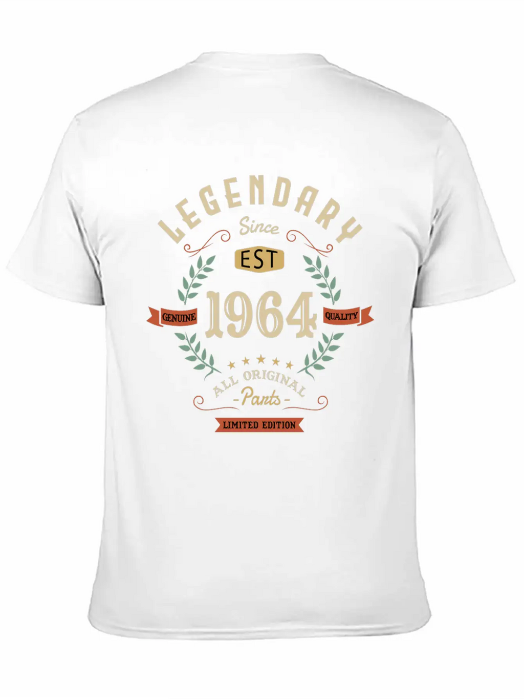 Legendary Since 1964 Limited Edition Unisex Casual T-Shirt – Clean Design For Daily Comfort