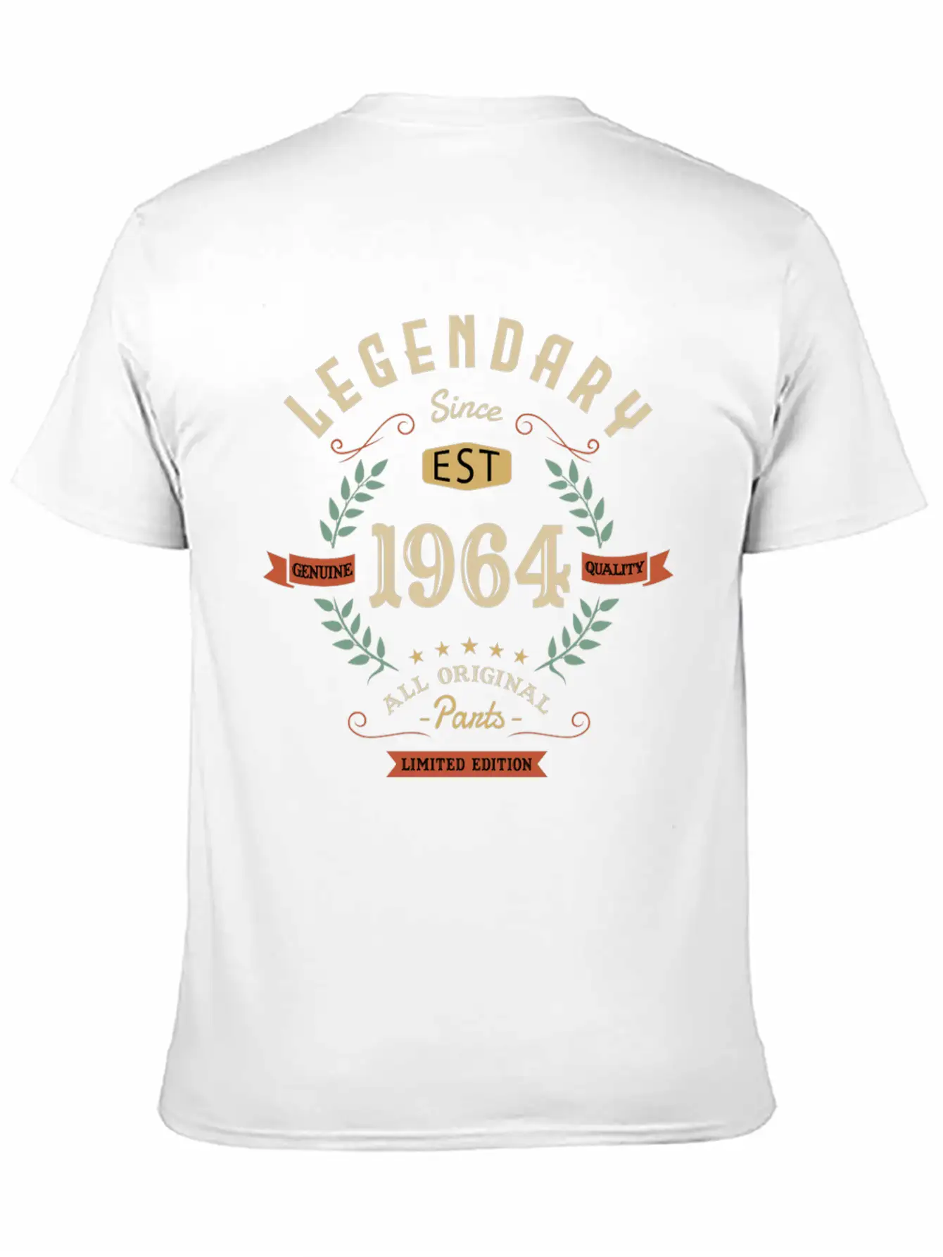 Legendary Since 1964 Limited Edition Unisex Casual T-Shirt – Clean Design For Daily Comfort