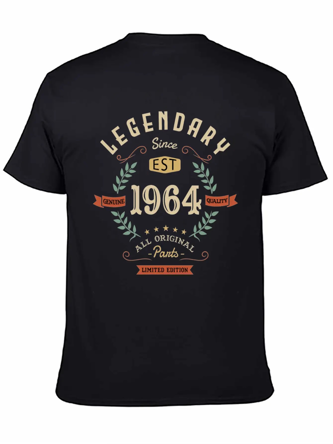 Legendary Since 1964 Limited Edition Unisex Casual T-Shirt – Clean Design For Daily Comfort