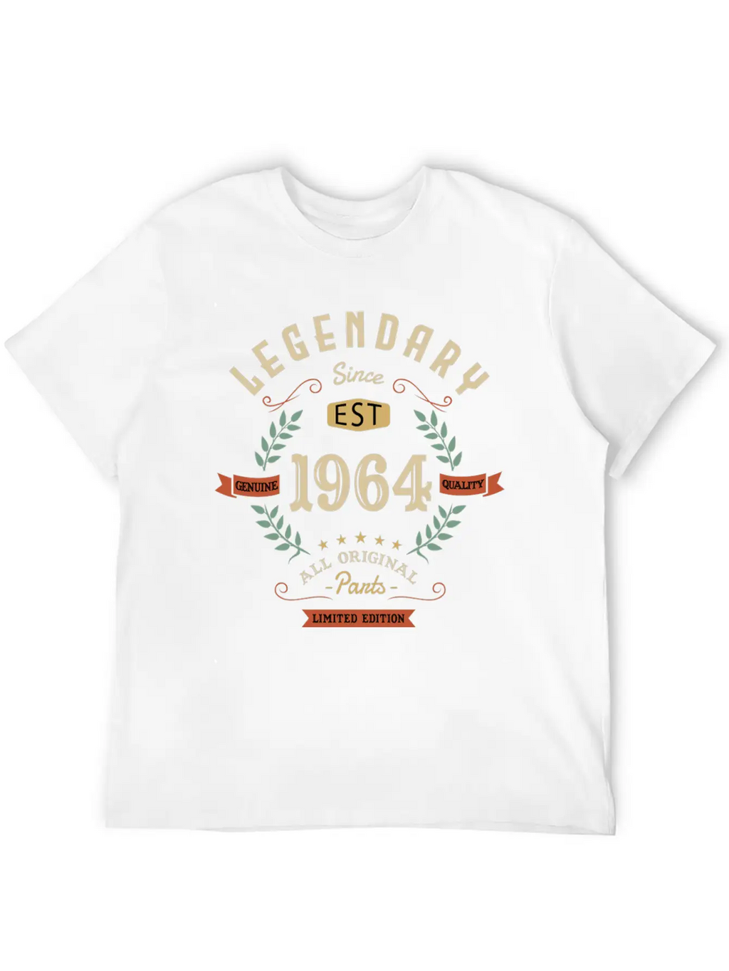 Legendary Since 1964 Limited Edition Unisex Casual T-Shirt – Clean Design For Daily Comfort