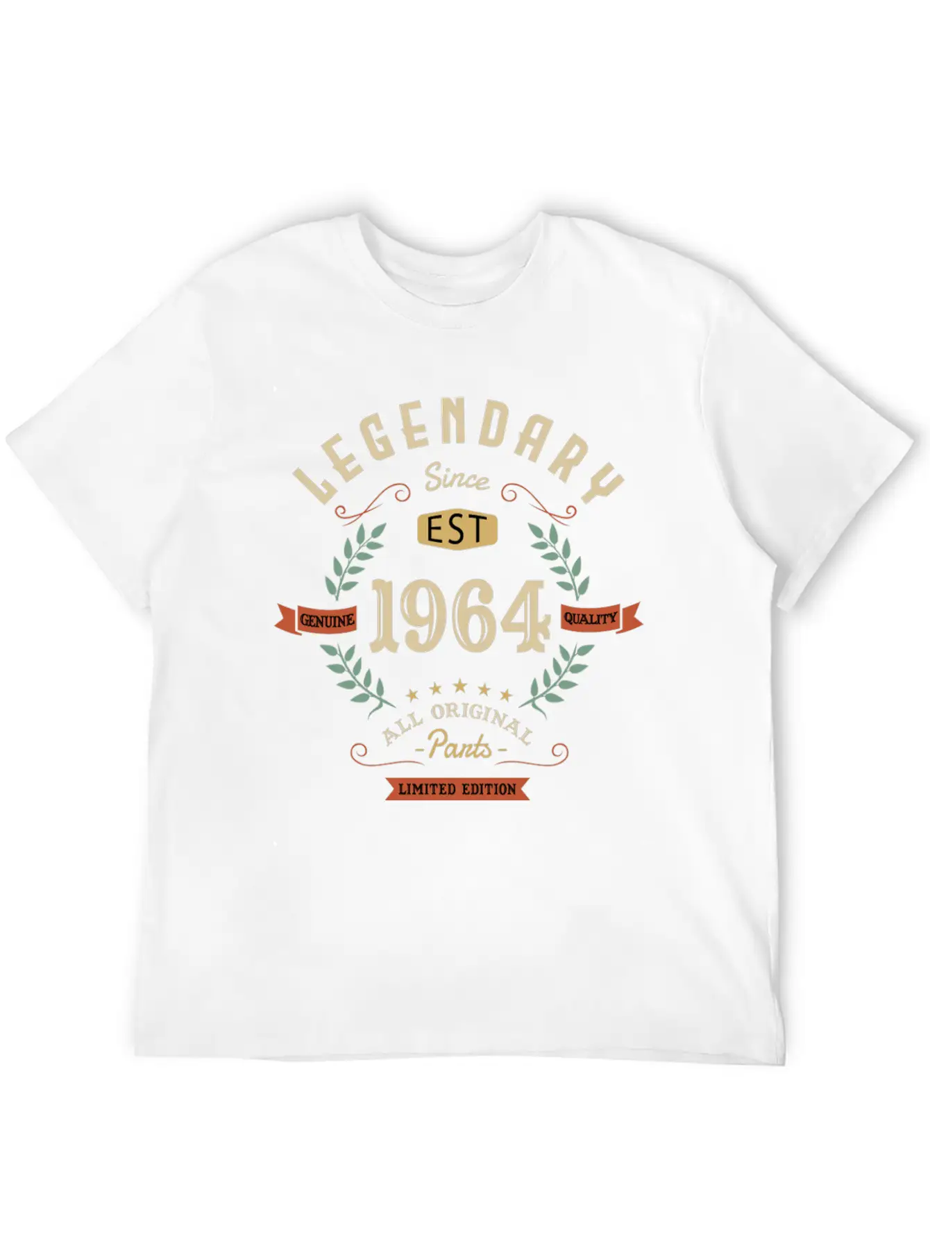 Legendary Since 1964 Limited Edition Unisex Casual T-Shirt – Clean Design For Daily Comfort
