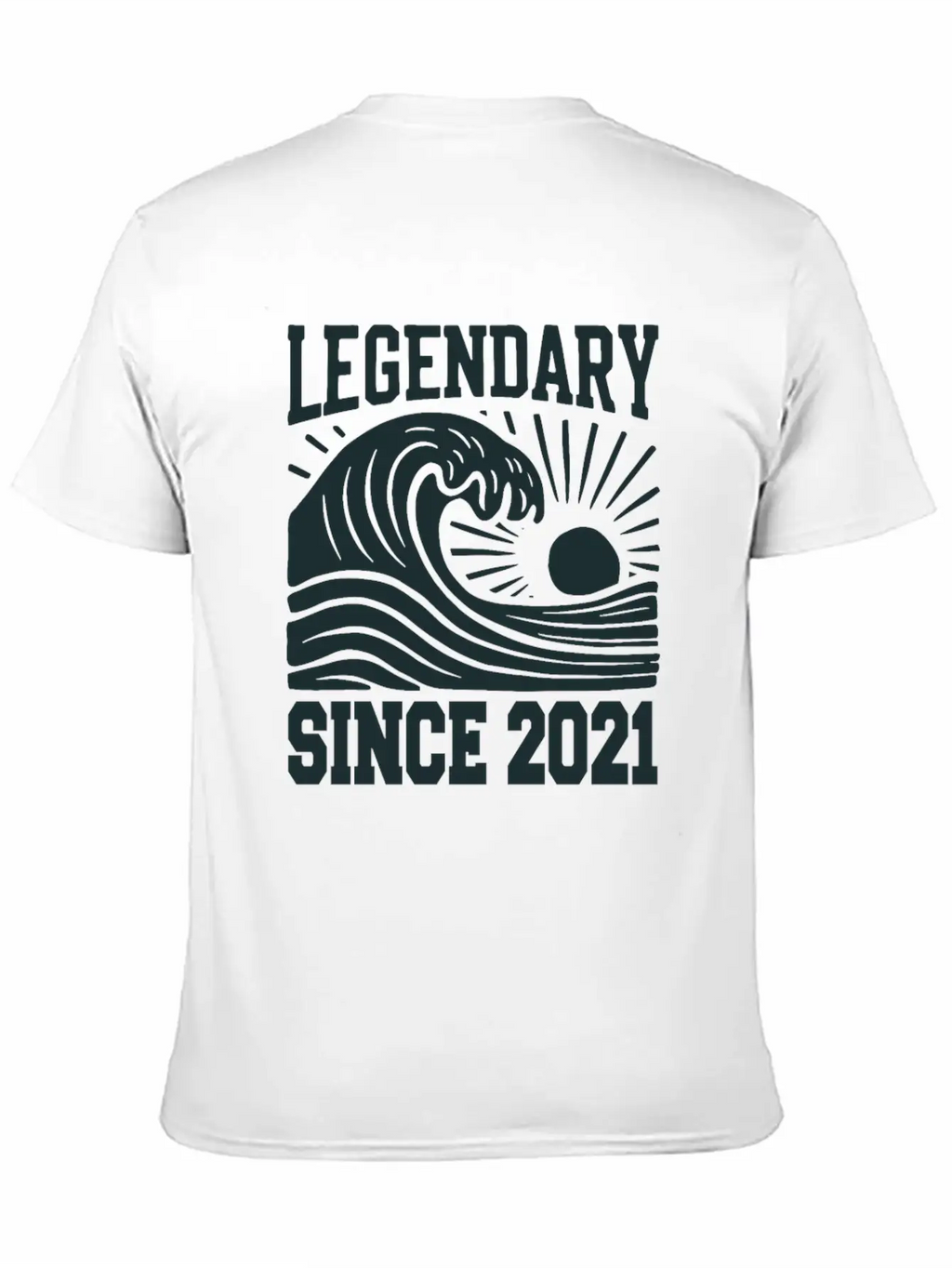 Legendary Since 2021 Birthday Vibes Breathable Soft Cotton T-Shirt – Timeless Casual Look