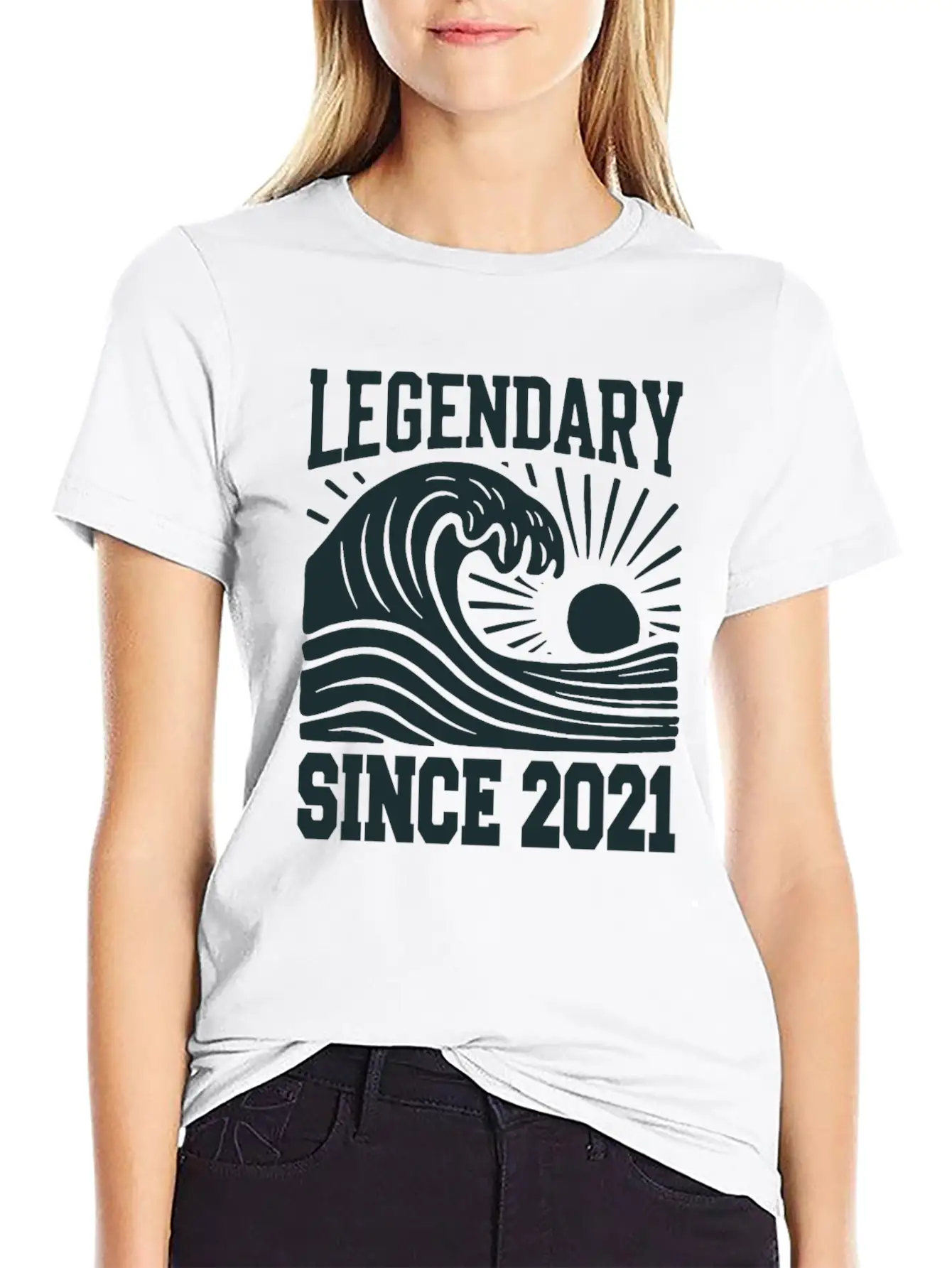 Legendary Since 2021 Birthday Vibes Breathable Soft Cotton T-Shirt – Timeless Casual Look
