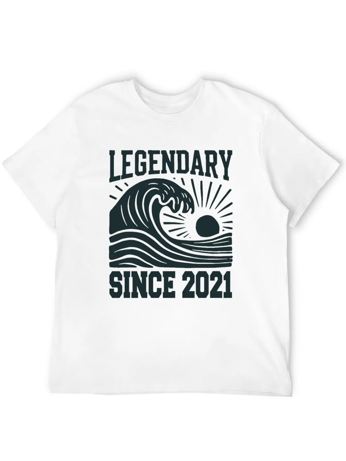 Legendary Since 2021 Birthday Vibes Breathable Soft Cotton T-Shirt – Timeless Casual Look