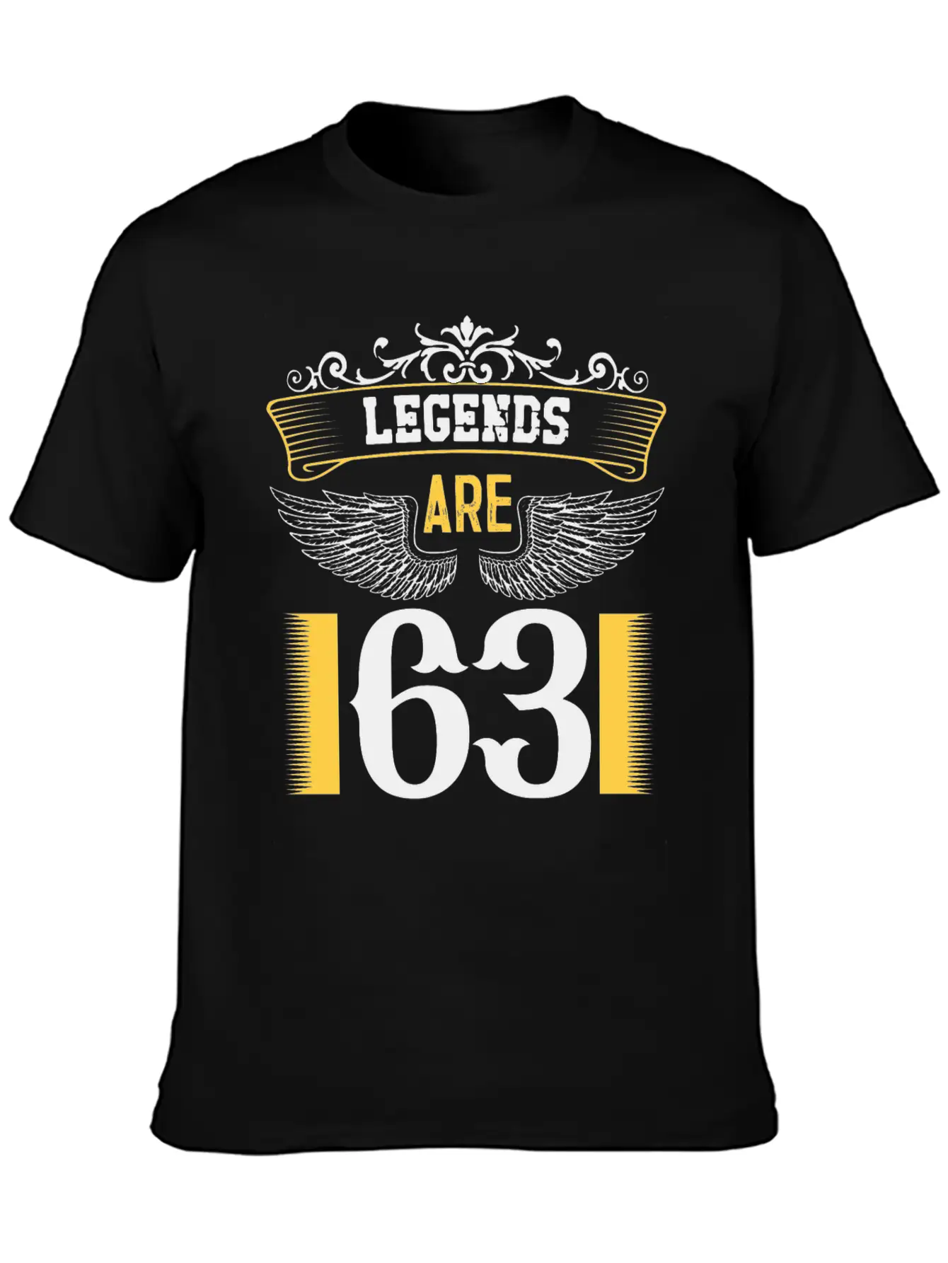 Legends Are 63 Years Old, Birthday Is 63 Classic Fit Graphic Tee For Daily Comfort – Unisex Cotton Shirt
