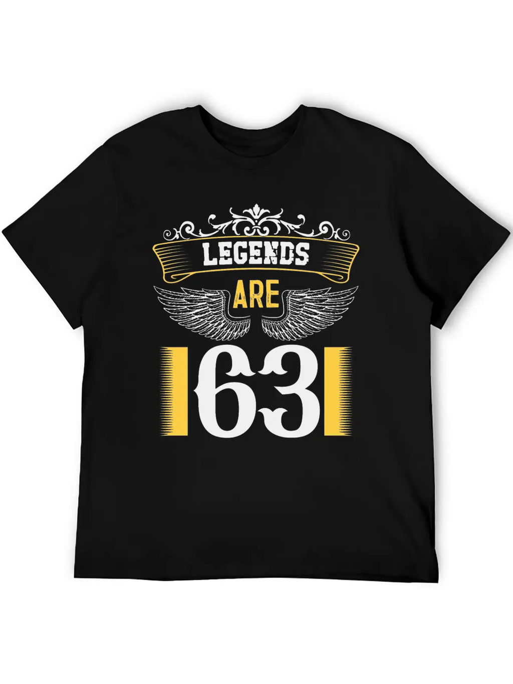 Legends Are 63 Years Old, Birthday Is 63 Classic Fit Graphic Tee For Daily Comfort – Unisex Cotton Shirt