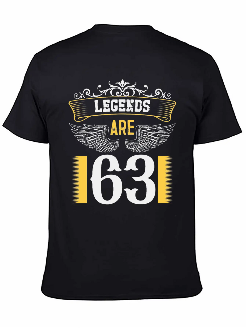 Legends Are 63 Years Old, Birthday Is 63 Classic Fit Graphic Tee For Daily Comfort – Unisex Cotton Shirt
