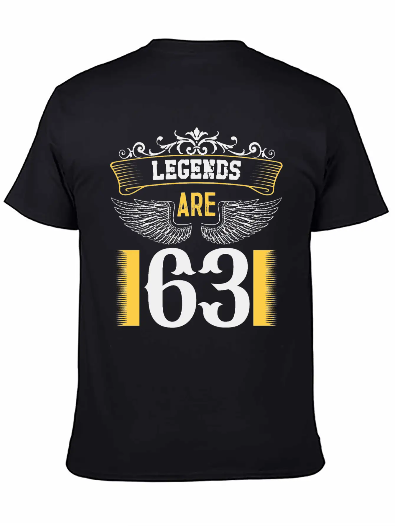 Legends Are 63 Years Old, Birthday Is 63 Classic Fit Graphic Tee For Daily Comfort – Unisex Cotton Shirt