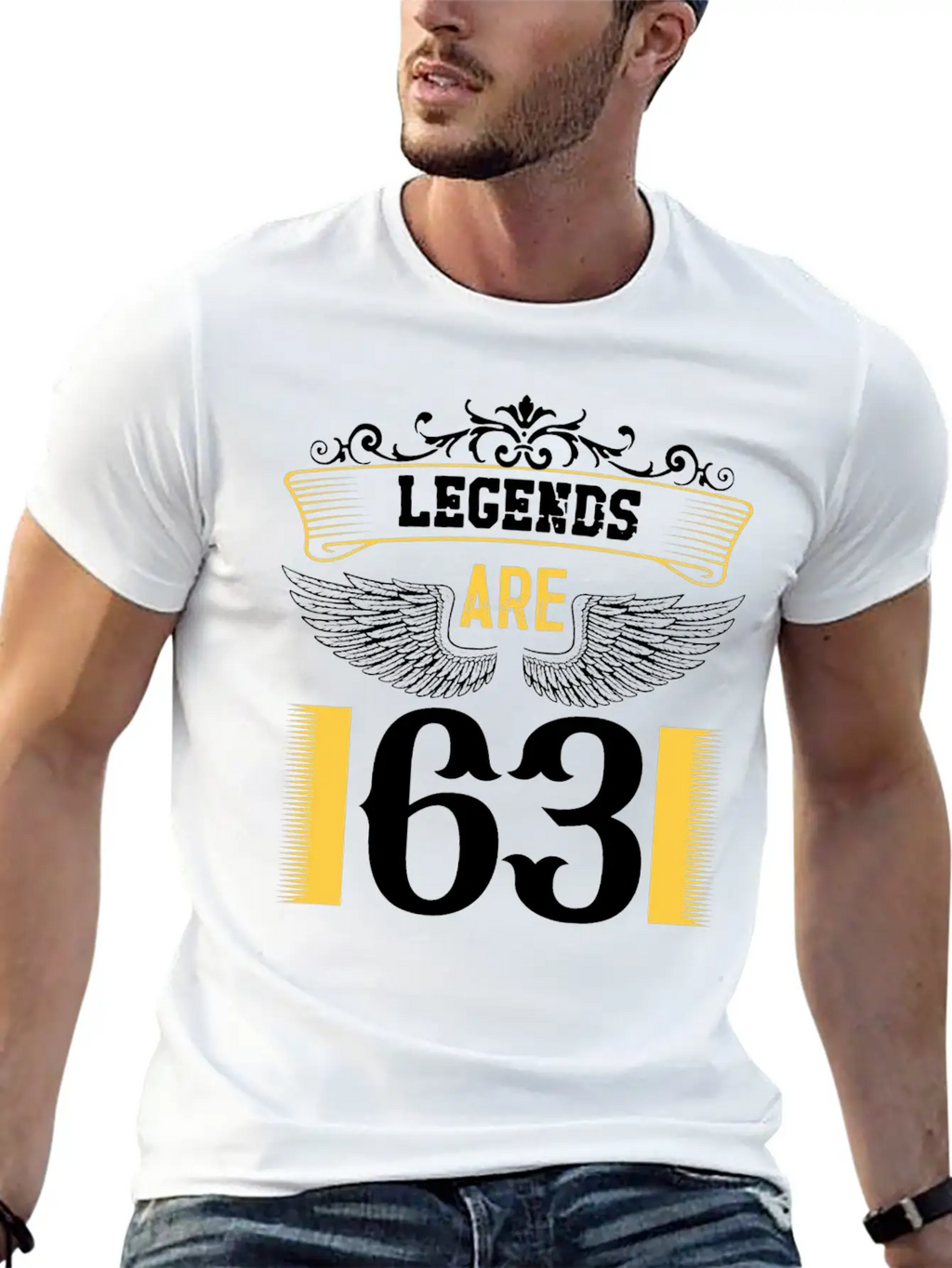 Legends Are 63 Years Old, Birthday Is 63 Classic Fit Graphic Tee For Daily Comfort – Unisex Cotton Shirt