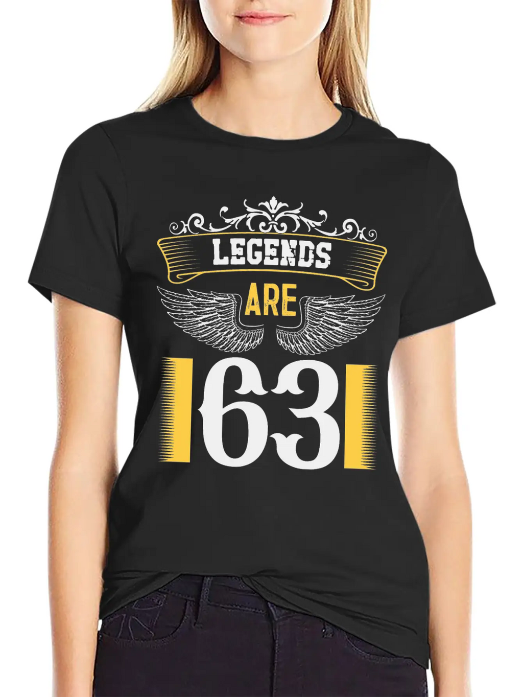 Legends Are 63 Years Old, Birthday Is 63 Classic Fit Graphic Tee For Daily Comfort – Unisex Cotton Shirt