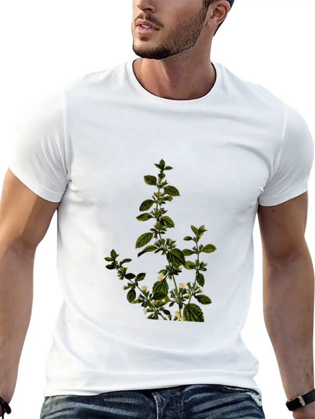 Lemon Balm (detailed) Unisex Casual T-Shirt – Clean Design For Daily Comfort