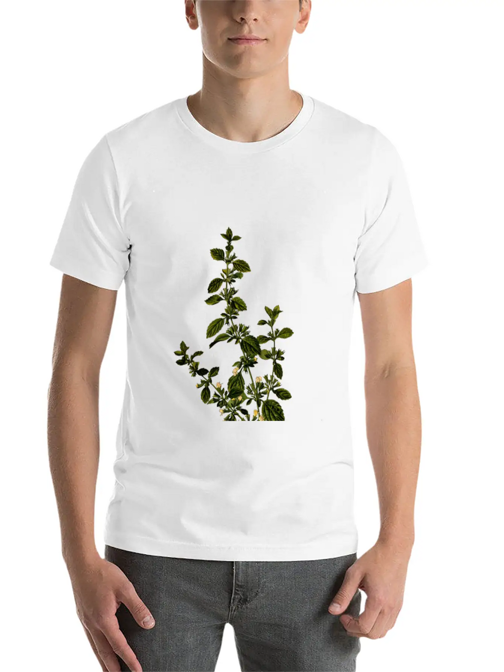 Lemon Balm (detailed) Unisex Casual T-Shirt – Clean Design For Daily Comfort