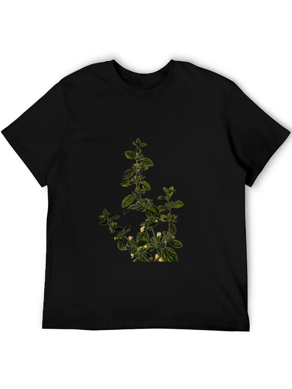 Lemon Balm (detailed) Unisex Casual T-Shirt – Clean Design For Daily Comfort