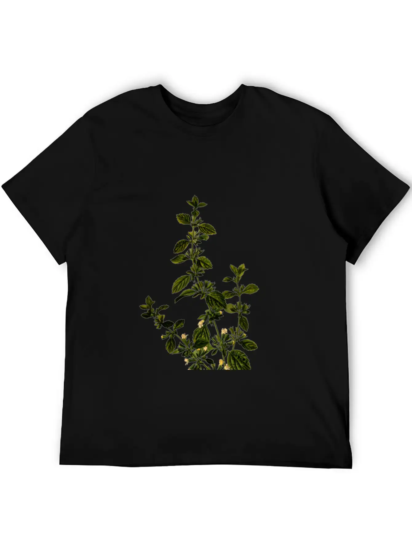 Lemon Balm (detailed) Unisex Casual T-Shirt – Clean Design For Daily Comfort