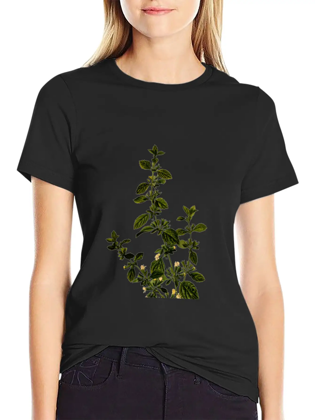 Lemon Balm (detailed) Unisex Casual T-Shirt – Clean Design For Daily Comfort
