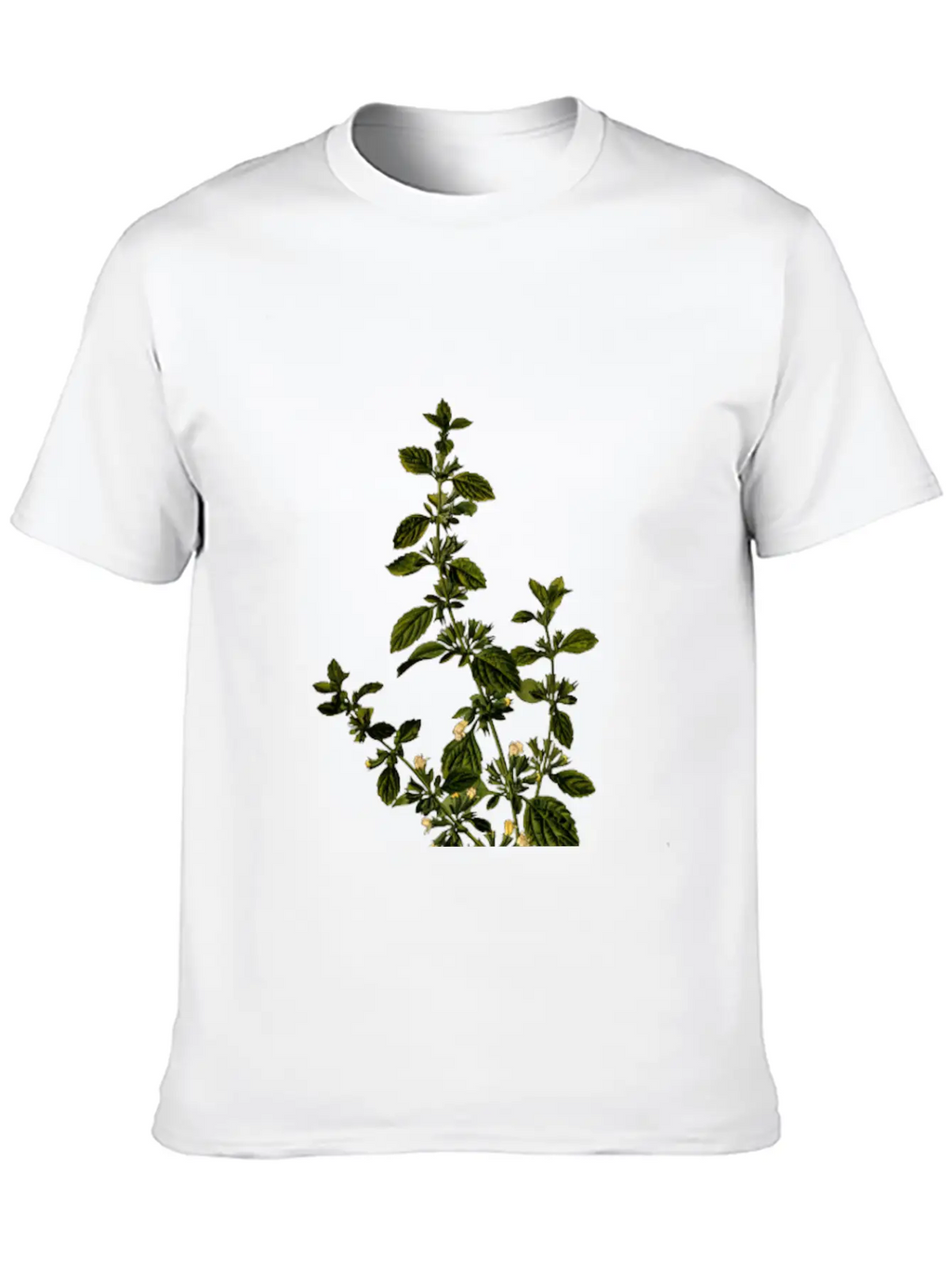 Lemon Balm (detailed) Unisex Casual T-Shirt – Clean Design For Daily Comfort