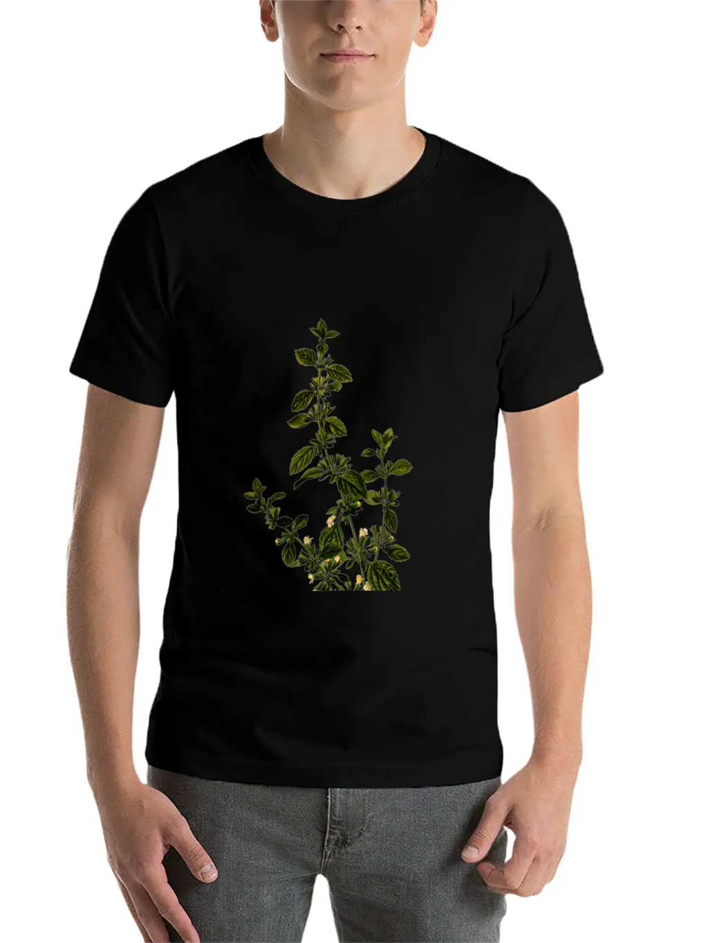 Lemon Balm (detailed) Unisex Casual T-Shirt – Clean Design For Daily Comfort