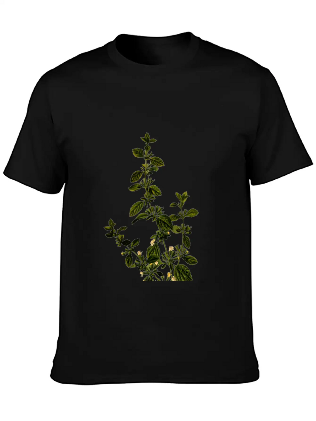 Lemon Balm (detailed) Unisex Casual T-Shirt – Clean Design For Daily Comfort