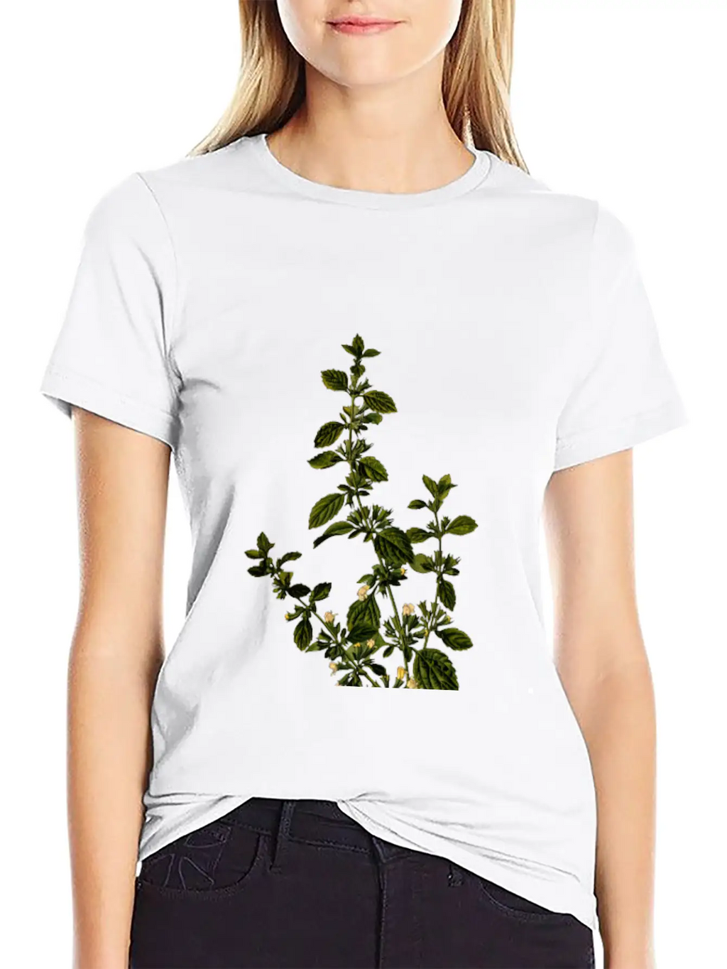 Lemon Balm (detailed) Unisex Casual T-Shirt – Clean Design For Daily Comfort