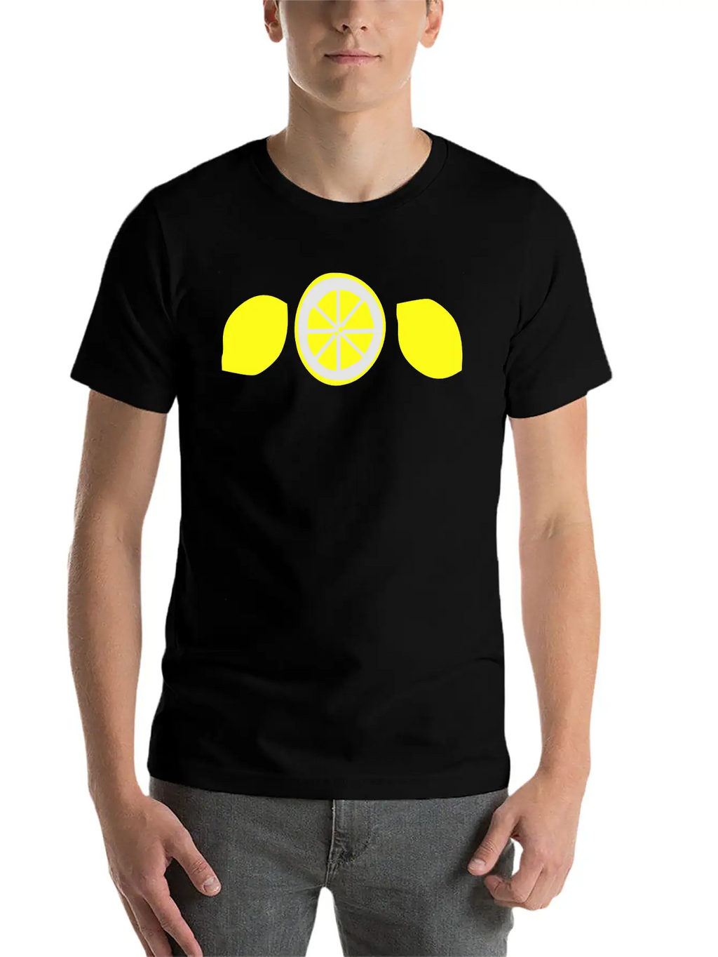 Lemon Fruits Unisex Casual T-Shirt – Clean Design For Daily Comfort
