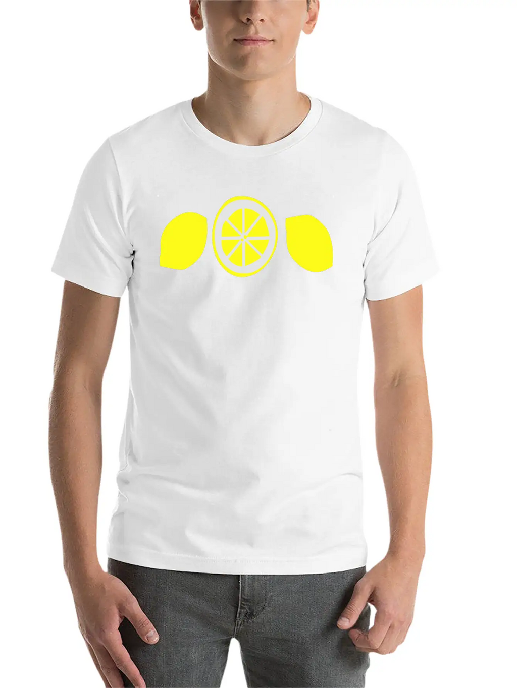 Lemon Fruits Unisex Casual T-Shirt – Clean Design For Daily Comfort
