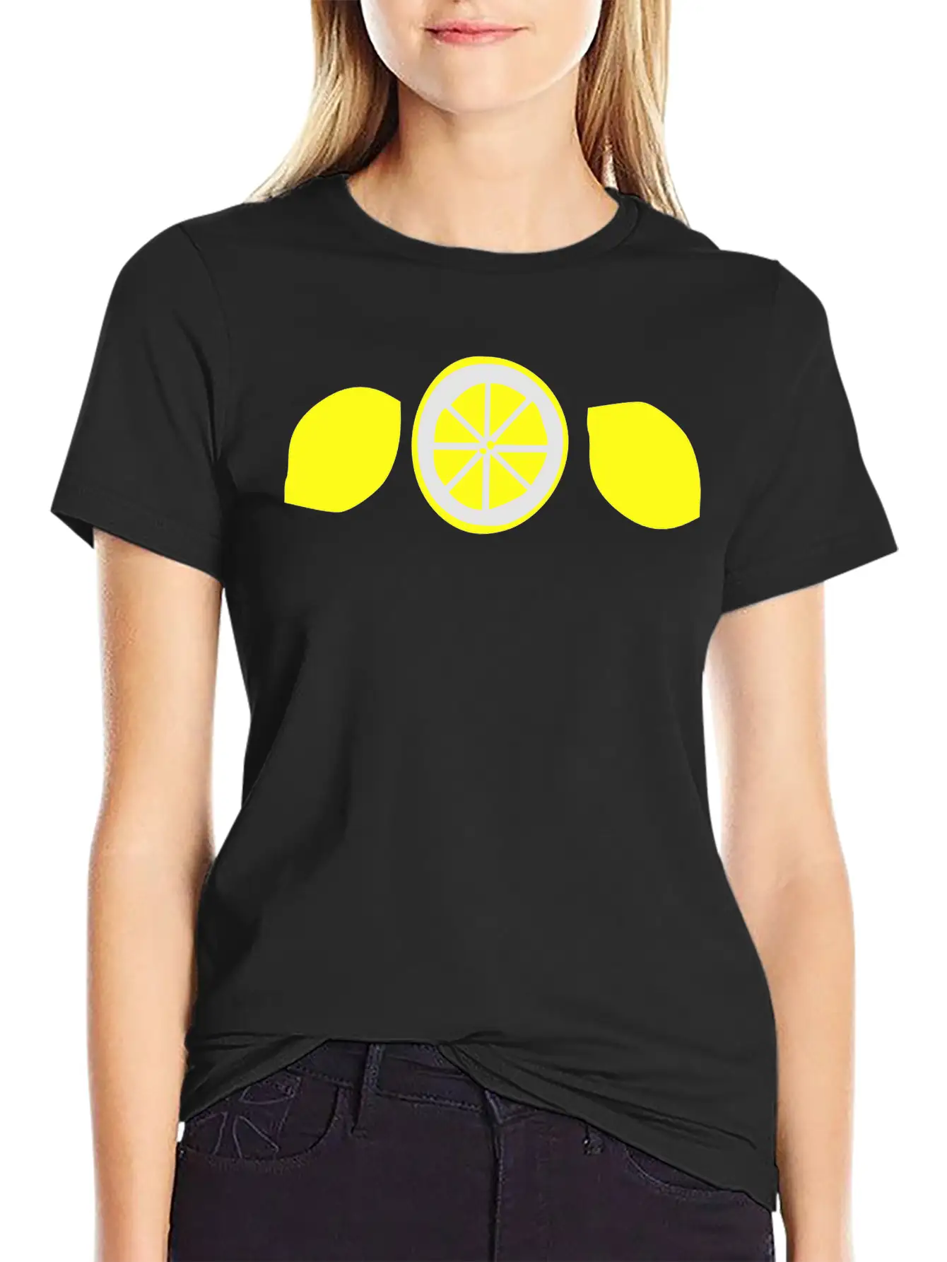 Lemon Fruits Unisex Casual T-Shirt – Clean Design For Daily Comfort