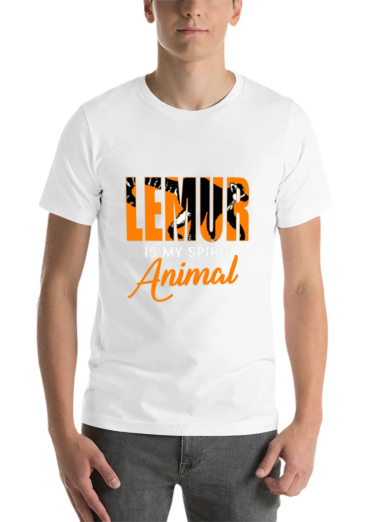 Lemur Monkey Madagascar Jungle Aye Aye Zoo Galago Unisex Casual T-Shirt – Clean Design For Daily Comfort