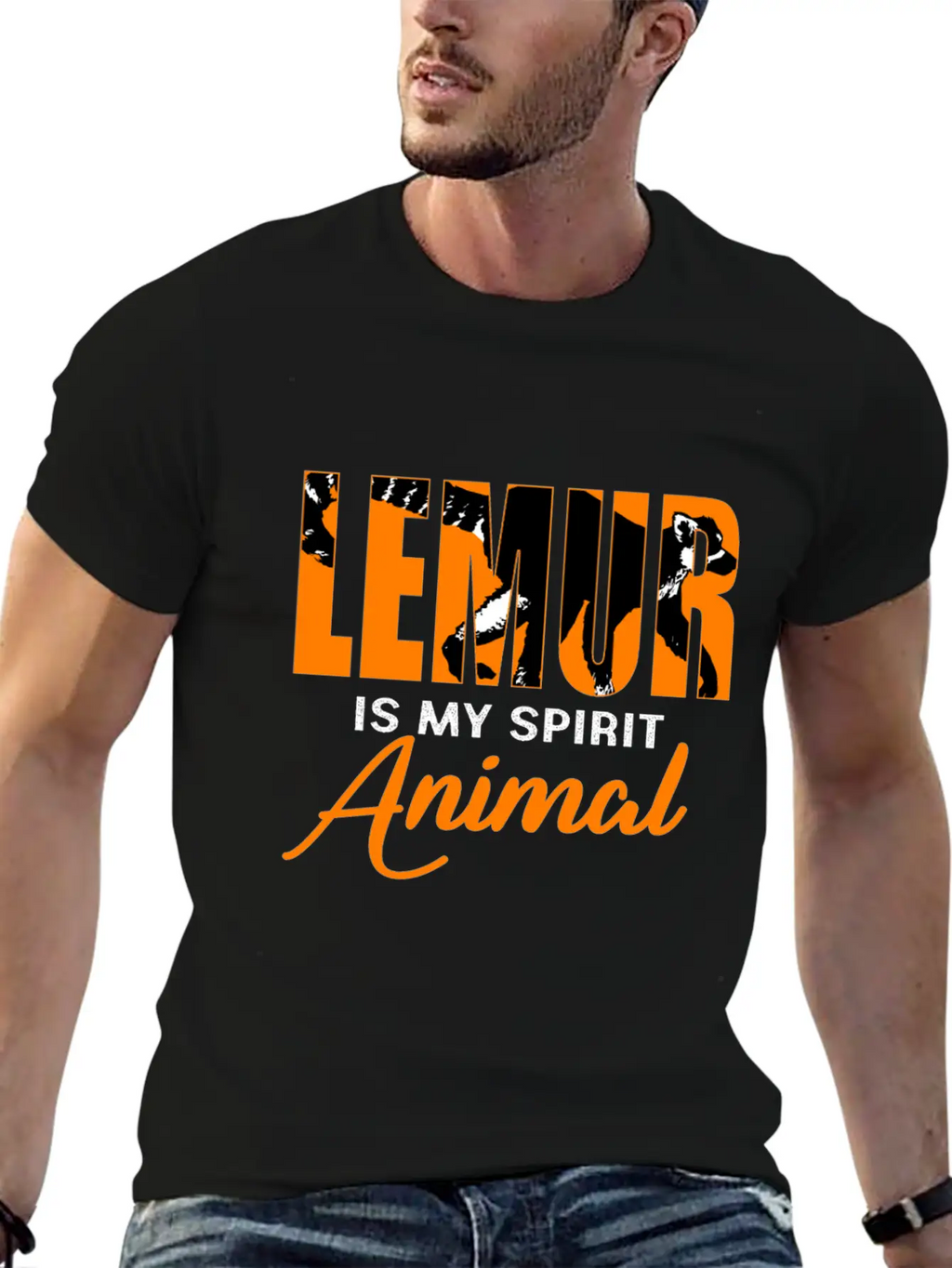 Lemur Monkey Madagascar Jungle Aye Aye Zoo Galago Unisex Casual T-Shirt – Clean Design For Daily Comfort