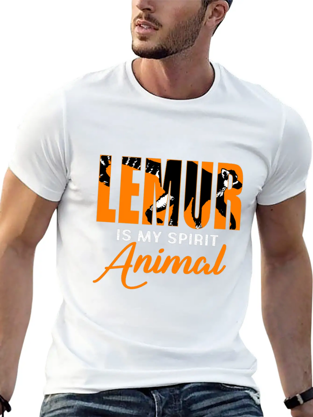 Lemur Monkey Madagascar Jungle Aye Aye Zoo Galago Unisex Casual T-Shirt – Clean Design For Daily Comfort
